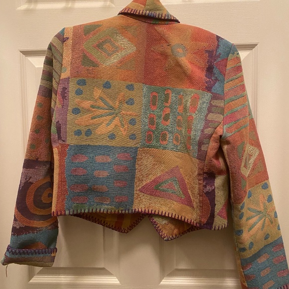 Rhonda Stark unique vintage cropped jacket - Picture 1 of 4